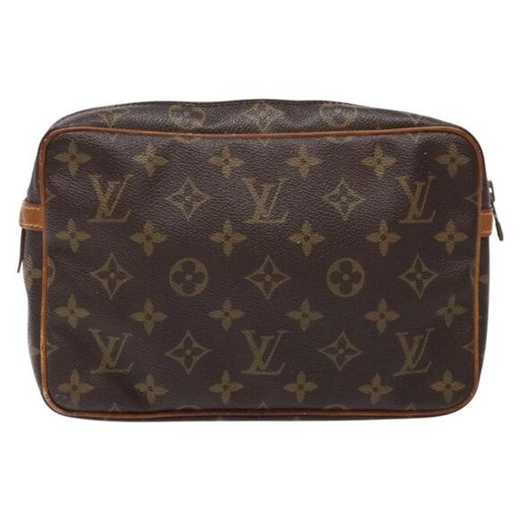 LOUIS VUITTON Monogram Compiegne 23 Clutch Bag M51847 LV Auth 137961 - Picture 2 of 16
